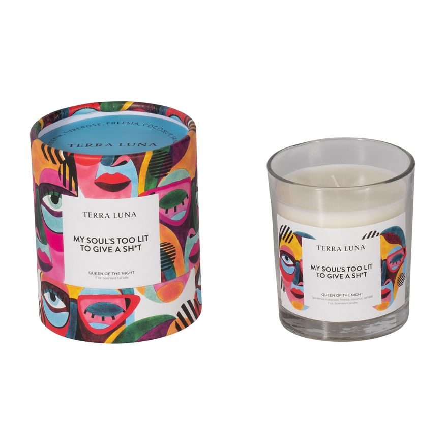 Sagebrook 4" 7 Oz Too Lit Boxed Candle