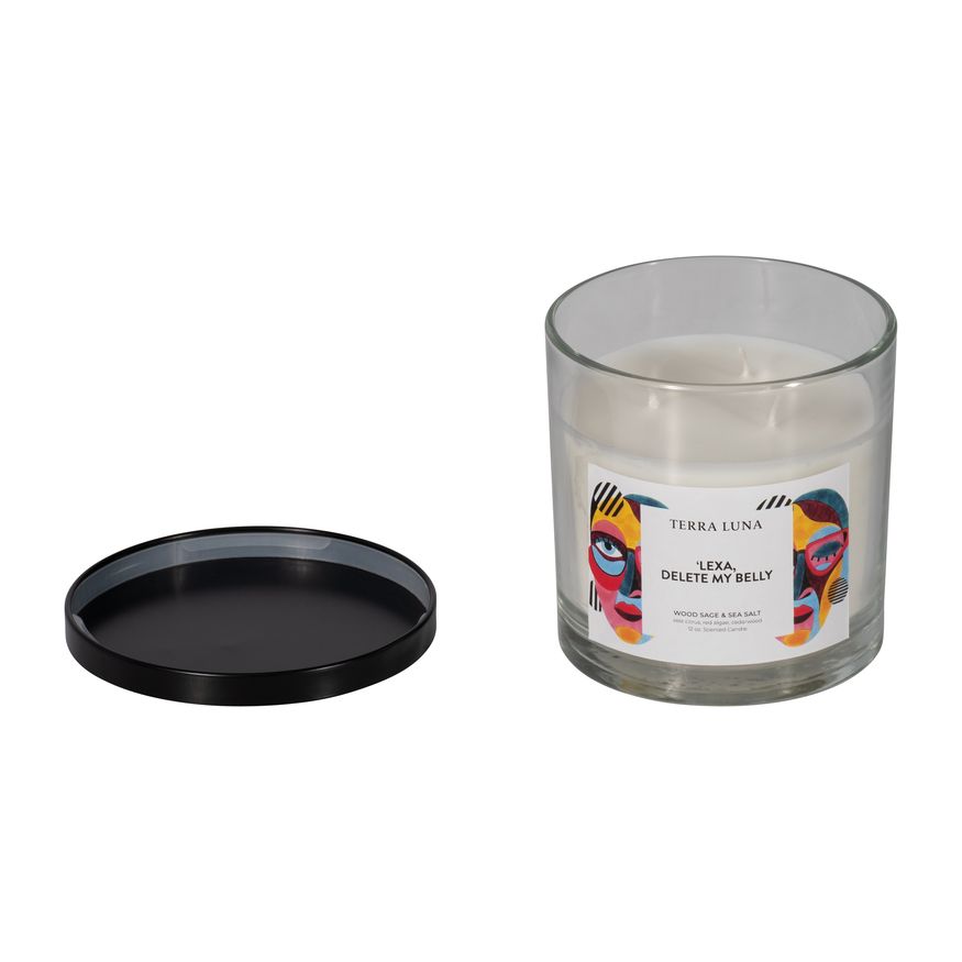 Sagebrook 4" 12 Oz I Chase Goals Lidded Candle