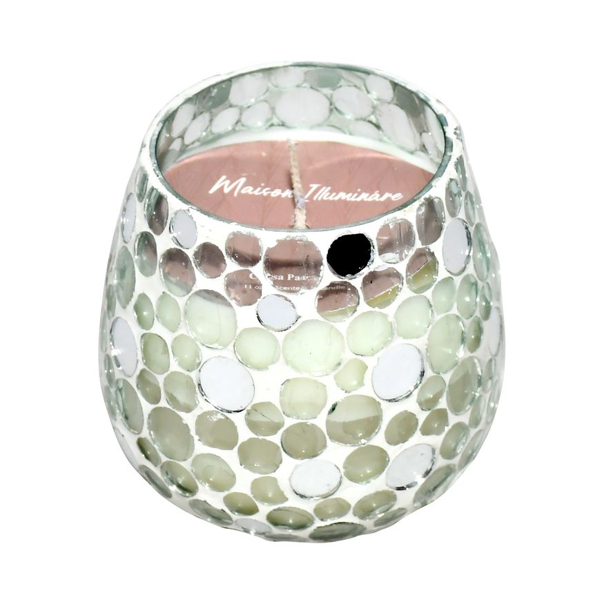 Sagebrook - 4" 11 Oz Casa Pacifica Mosaic Candle