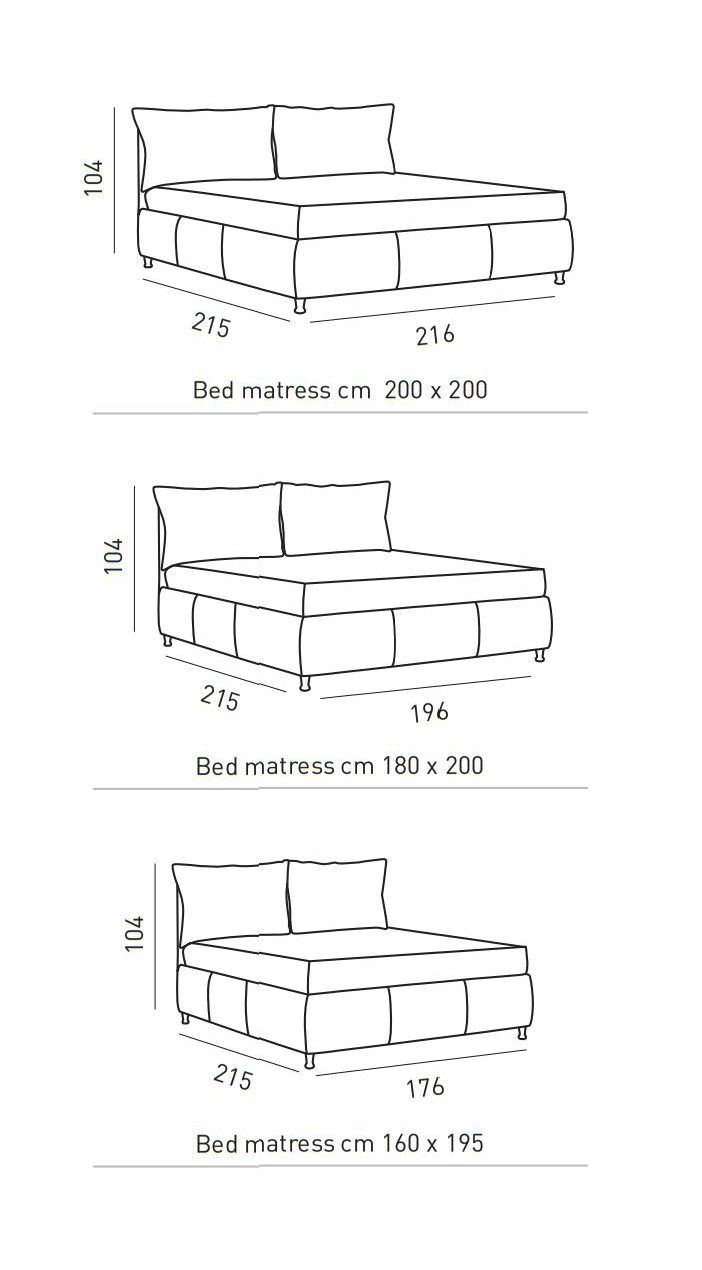 Satis Luce Bed 196