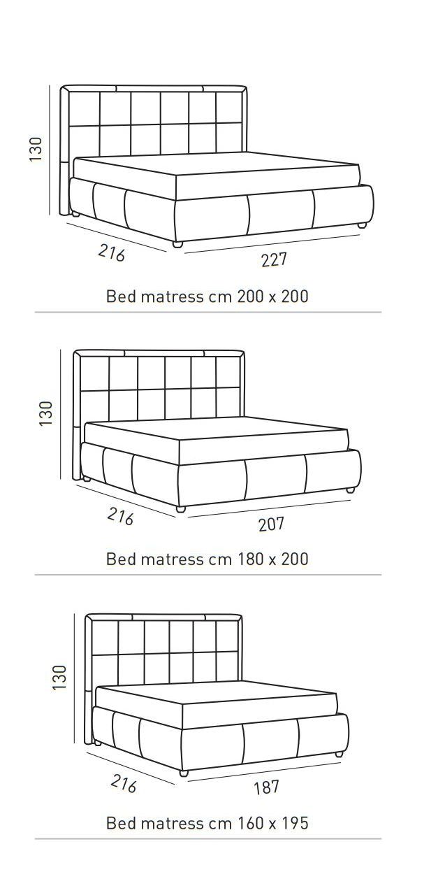 Satis Saturno Bed 207