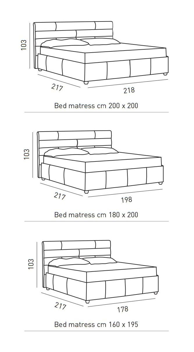 Satis Sogno Bed 218