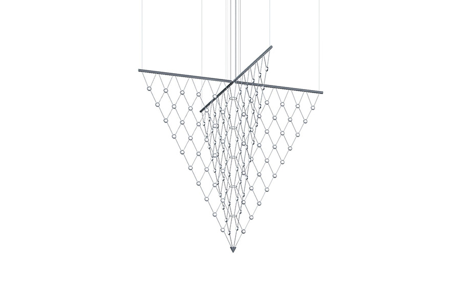 Sonneman - Constellation Galaxy Matrix Arrow LED Chandelier