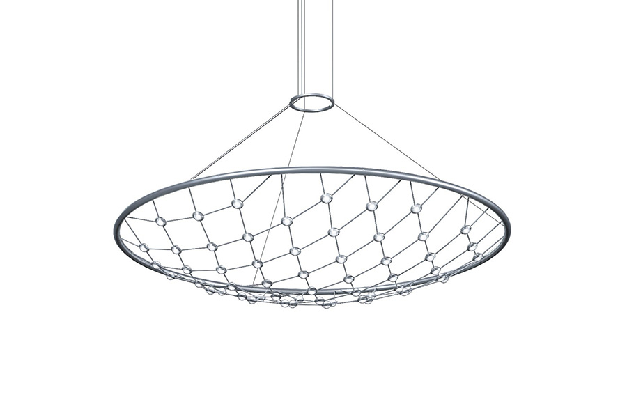 Sonneman - Constellation Galaxy Matrix Horizontal Round Chandelier