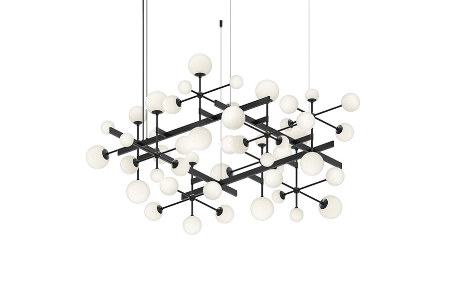 Sonneman - Nebula Square Chandelier