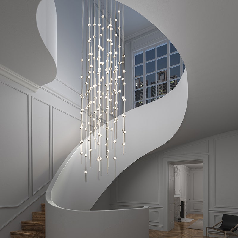 Sonneman - Constellation Andromeda Chandelier Rectangle 2700K