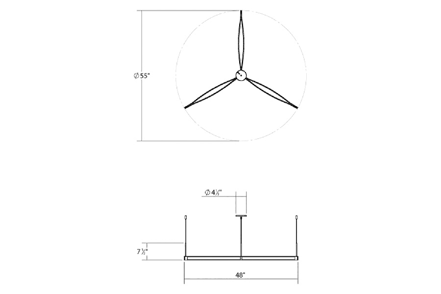 Sonneman - Ola LED Pendant