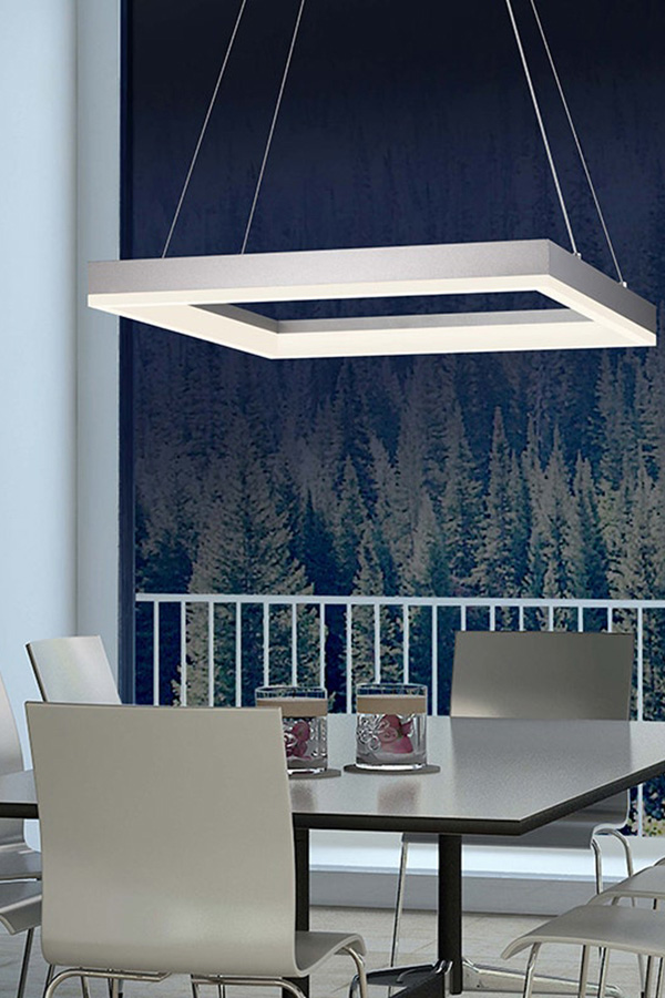 Sonneman - Corona Square LED Pendant