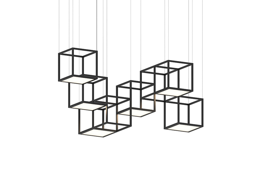 Sonneman - Cubix LED Chandelier