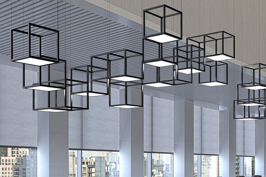 Sonneman Cubix LED Chandelier - 6-Light