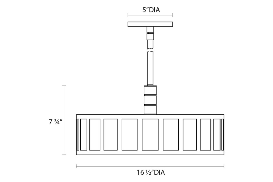 Sonneman - Capital LED Round Pendant