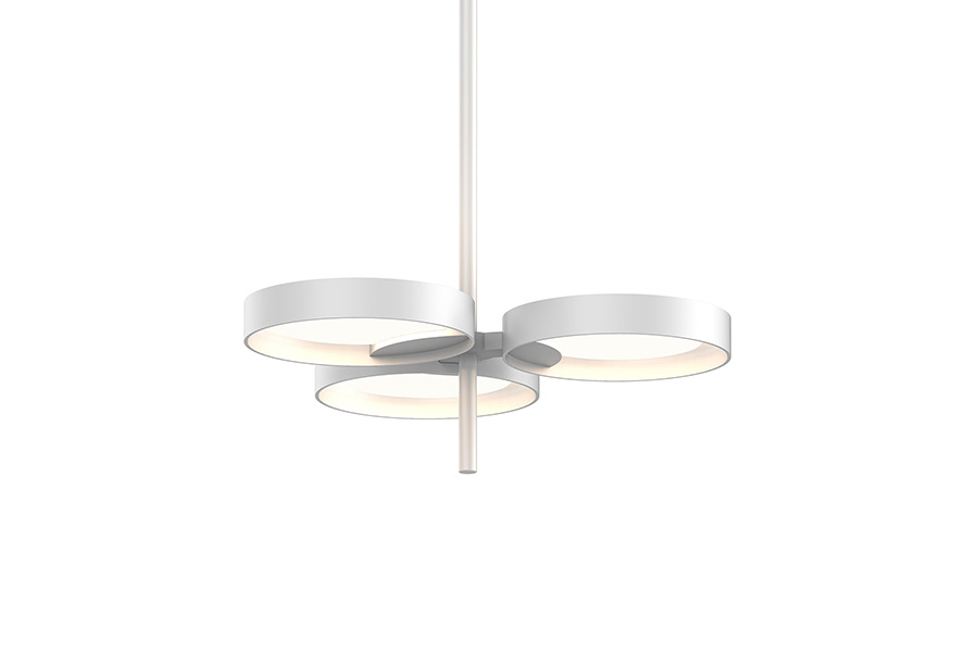 Sonneman - Light Guide Ring Chandelier