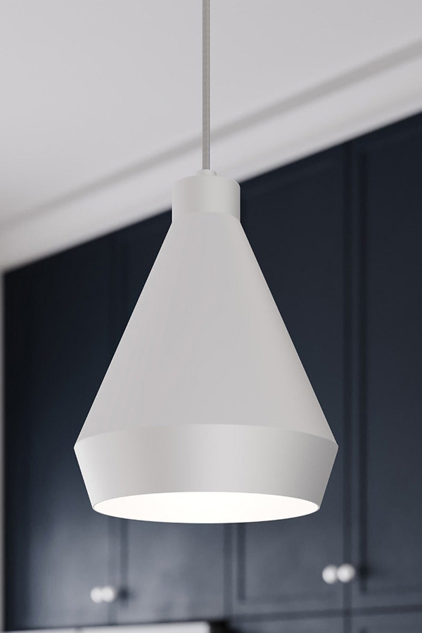 Sonneman Koma Taisho Pendant - Satin White, E26