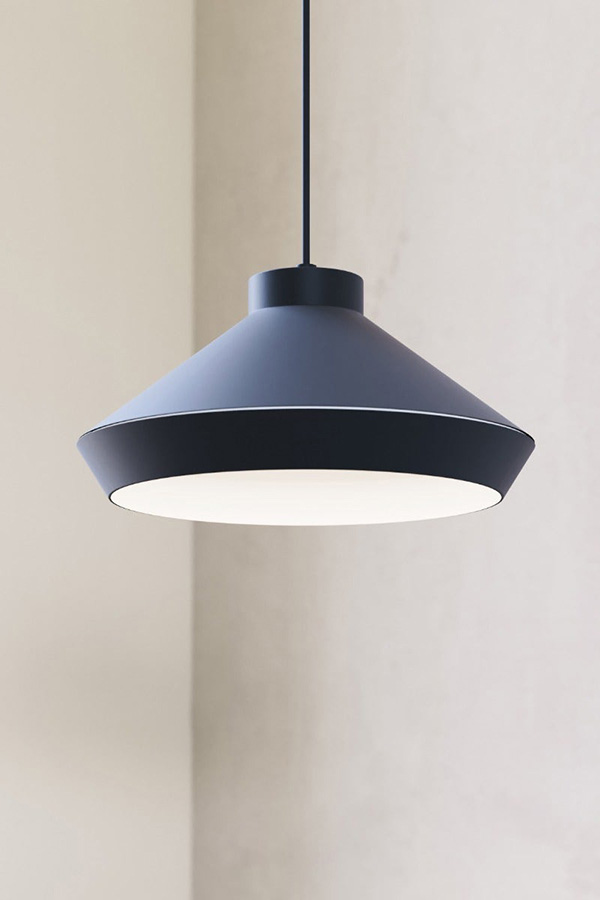 Sonneman Koma Meiji Pendant - Satin Black, E26