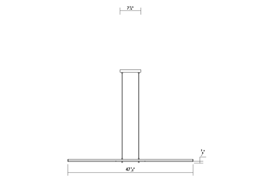 Sonneman Tik-Tak LED Chandelier - Satin Nickel, Tandem