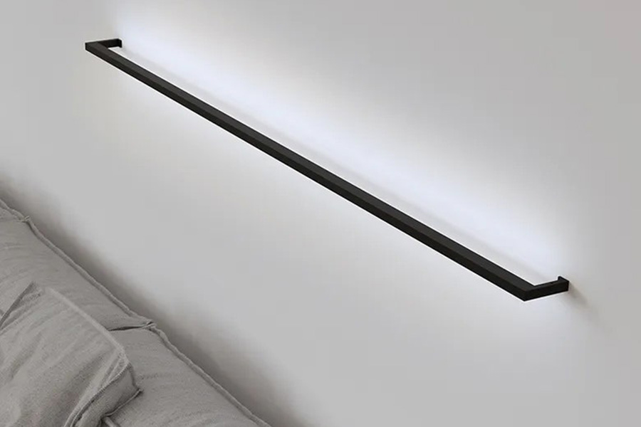 Sonneman Thin-Line Indirect LED Wall Bar - Satin White, 3", 3000K