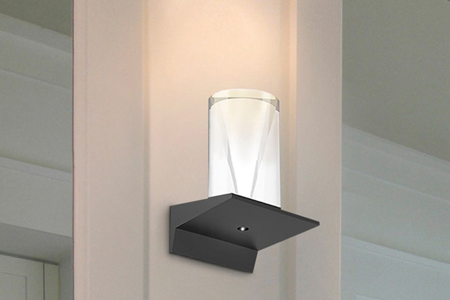 Sonneman Votives LED Sconce - Satin White, 4.5" height x 2.75" diameter