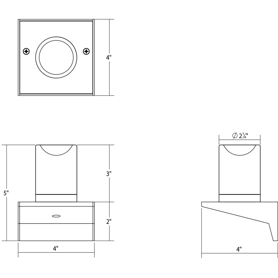 Sonneman Votives LED Sconce - Satin White, 3" height x 2.25" diameter