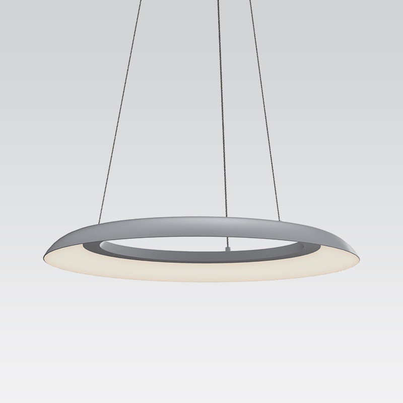 Sonneman - Torus LED Pendant Dove Gray