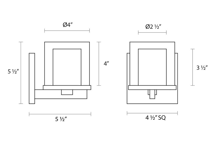 Sonneman - Votivo Sconce