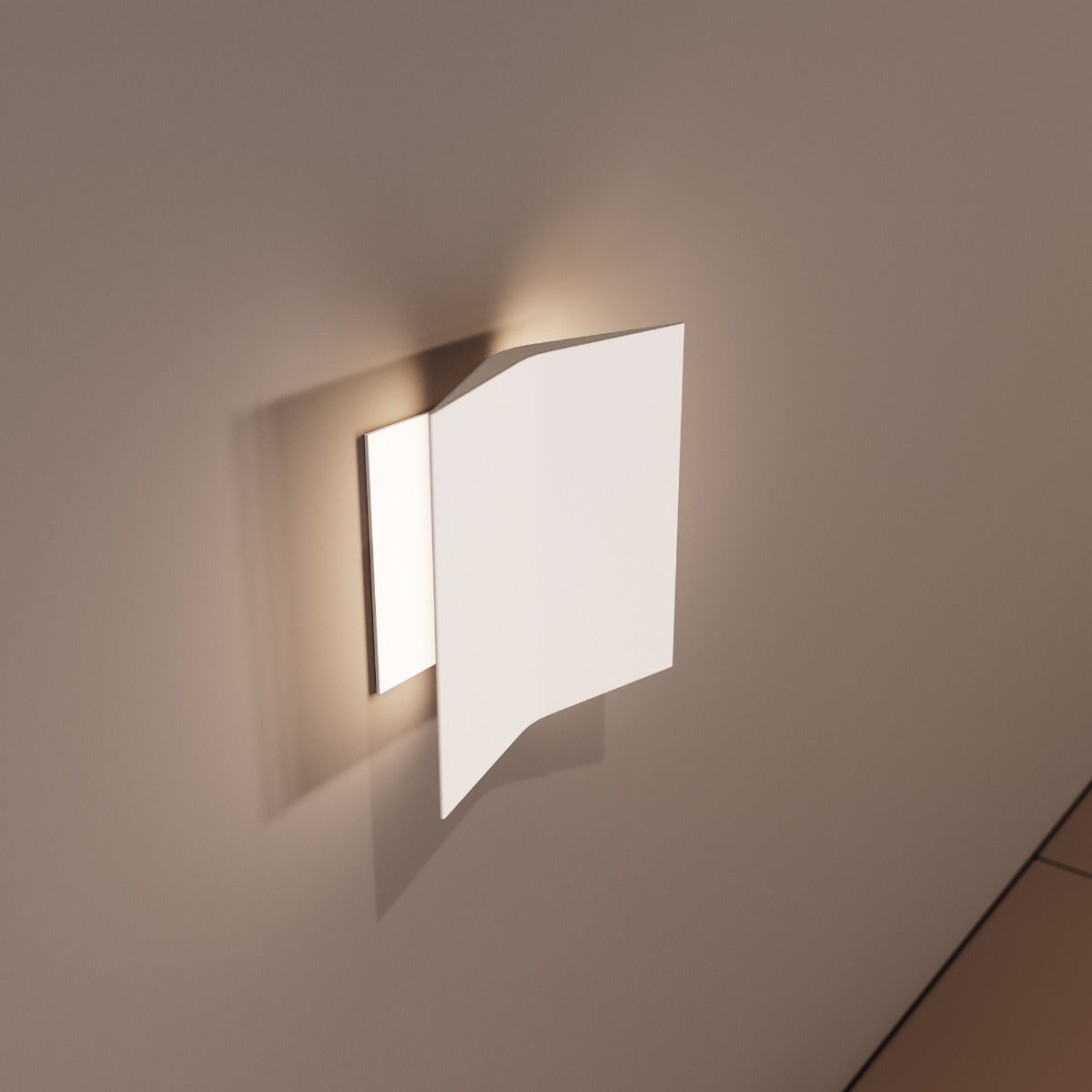 Sonneman Turo Sconce - Small, Satin White