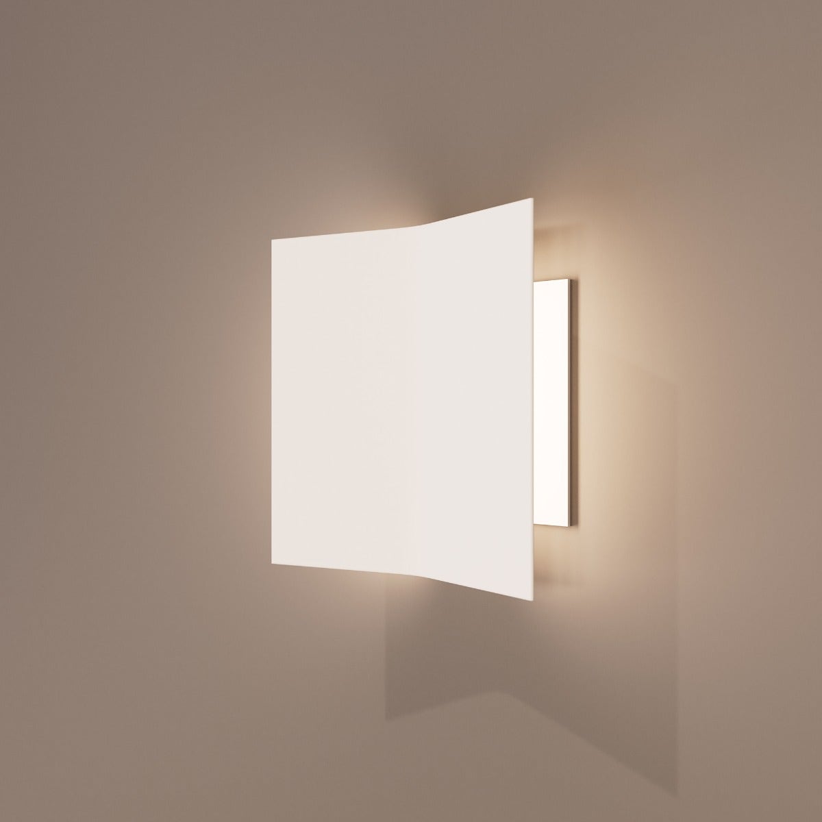 Sonneman Turo Sconce - Small, Satin White