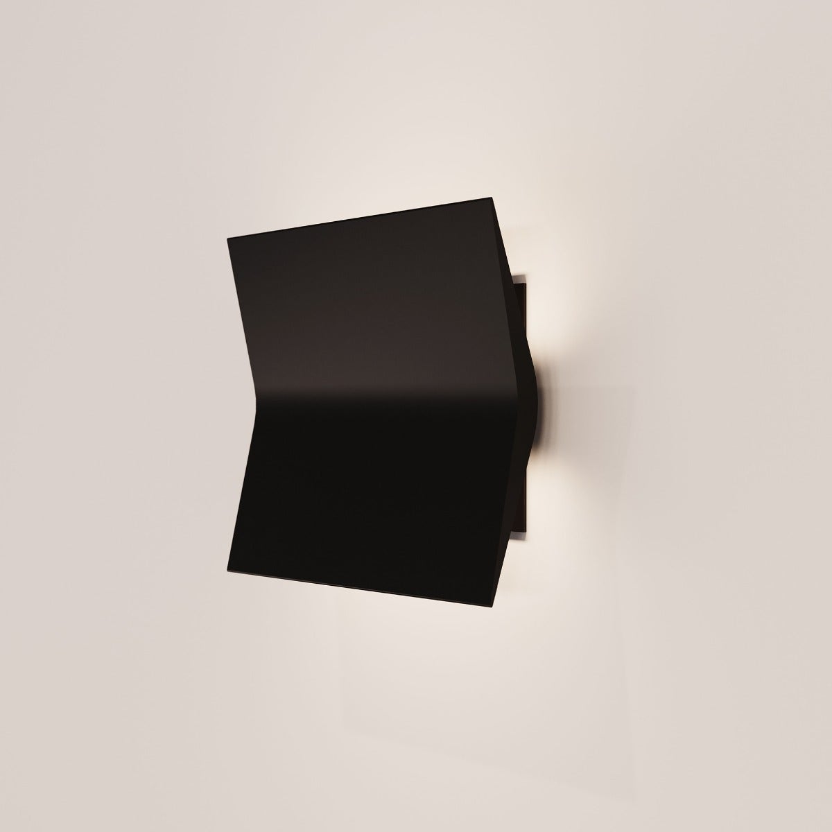 Sonneman Turo Sconce - Small, Satin Black