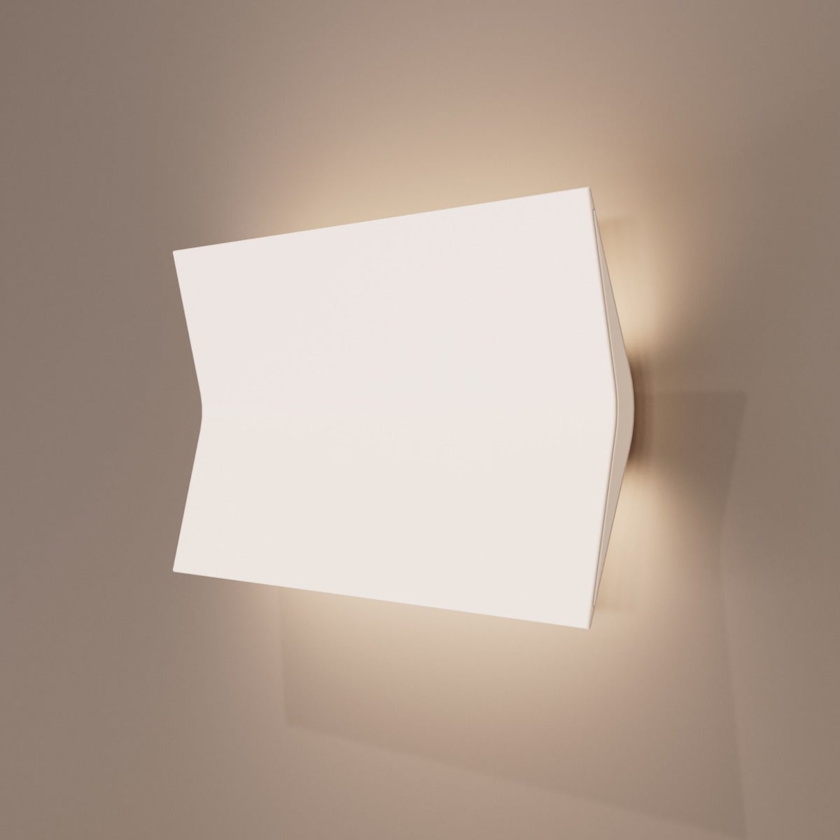 Sonneman Turo Sconce - Medium, Satin White