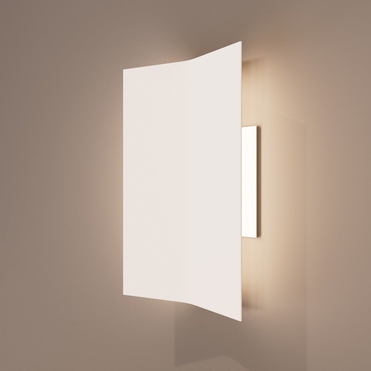 Sonneman Turo Sconce - Medium, Satin White