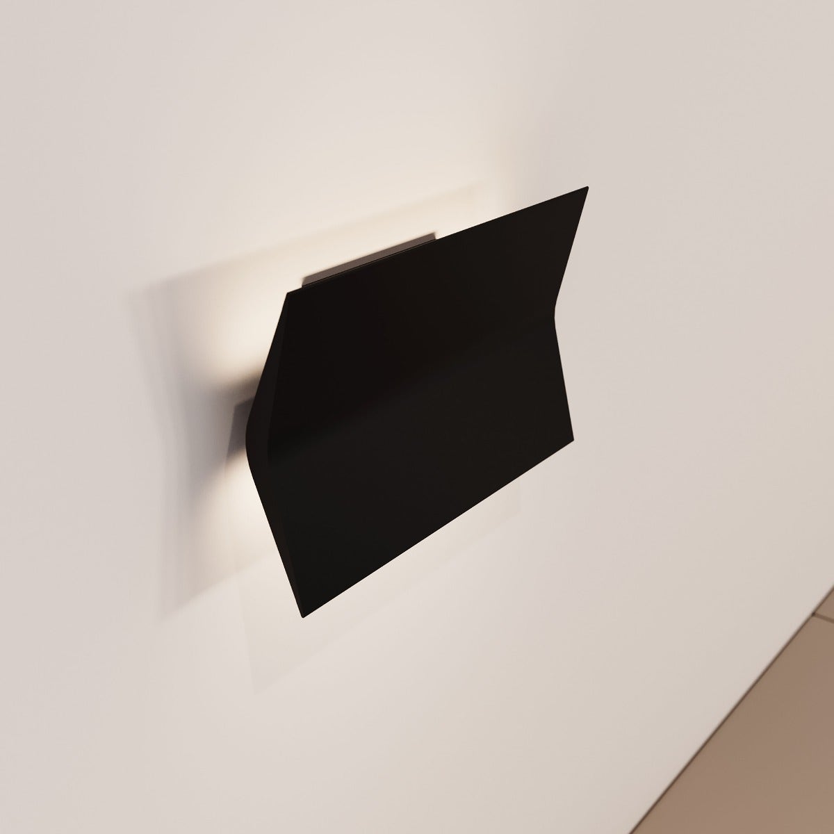 Sonneman Turo Sconce - Medium, Satin Black