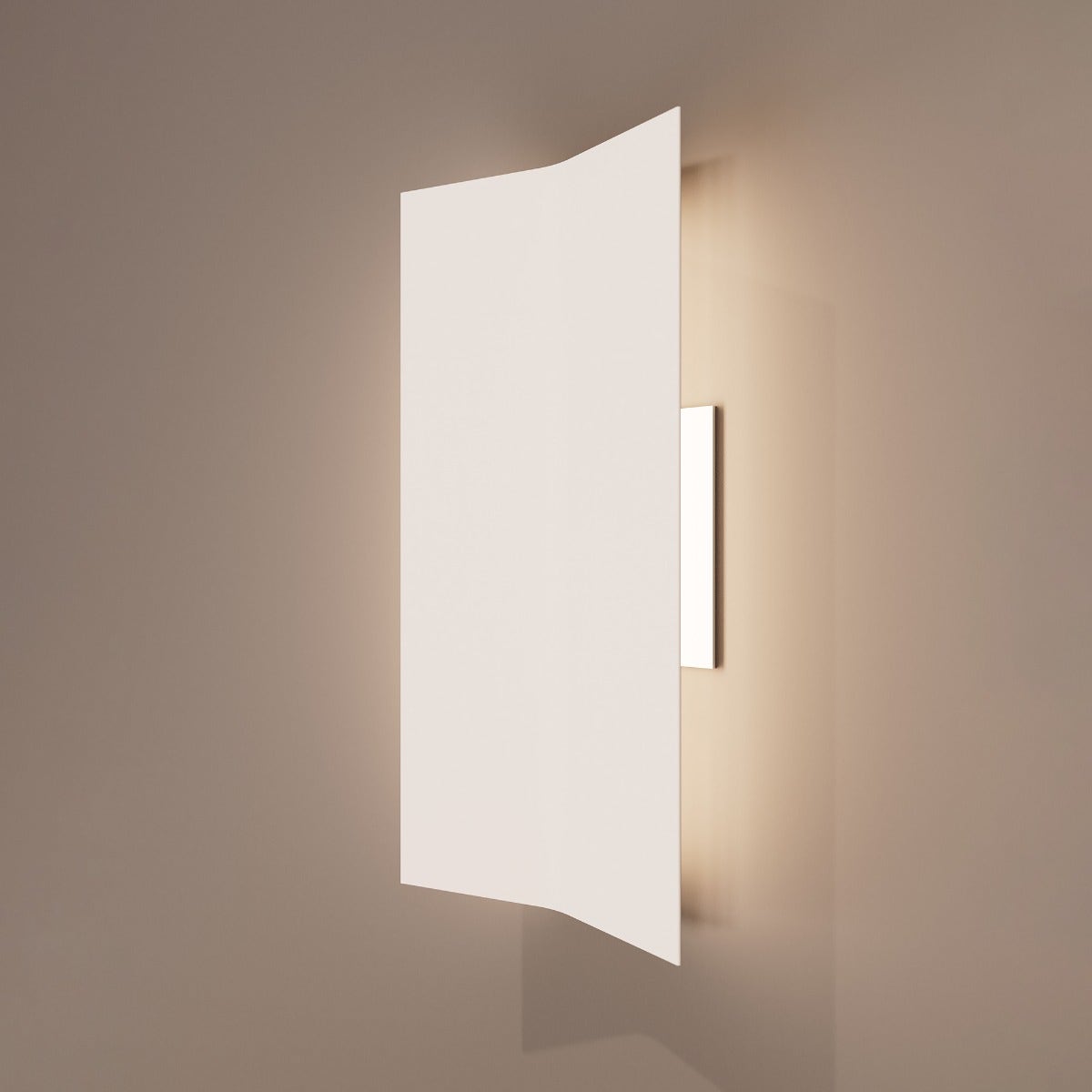 Sonneman Turo Sconce - Large, Satin White