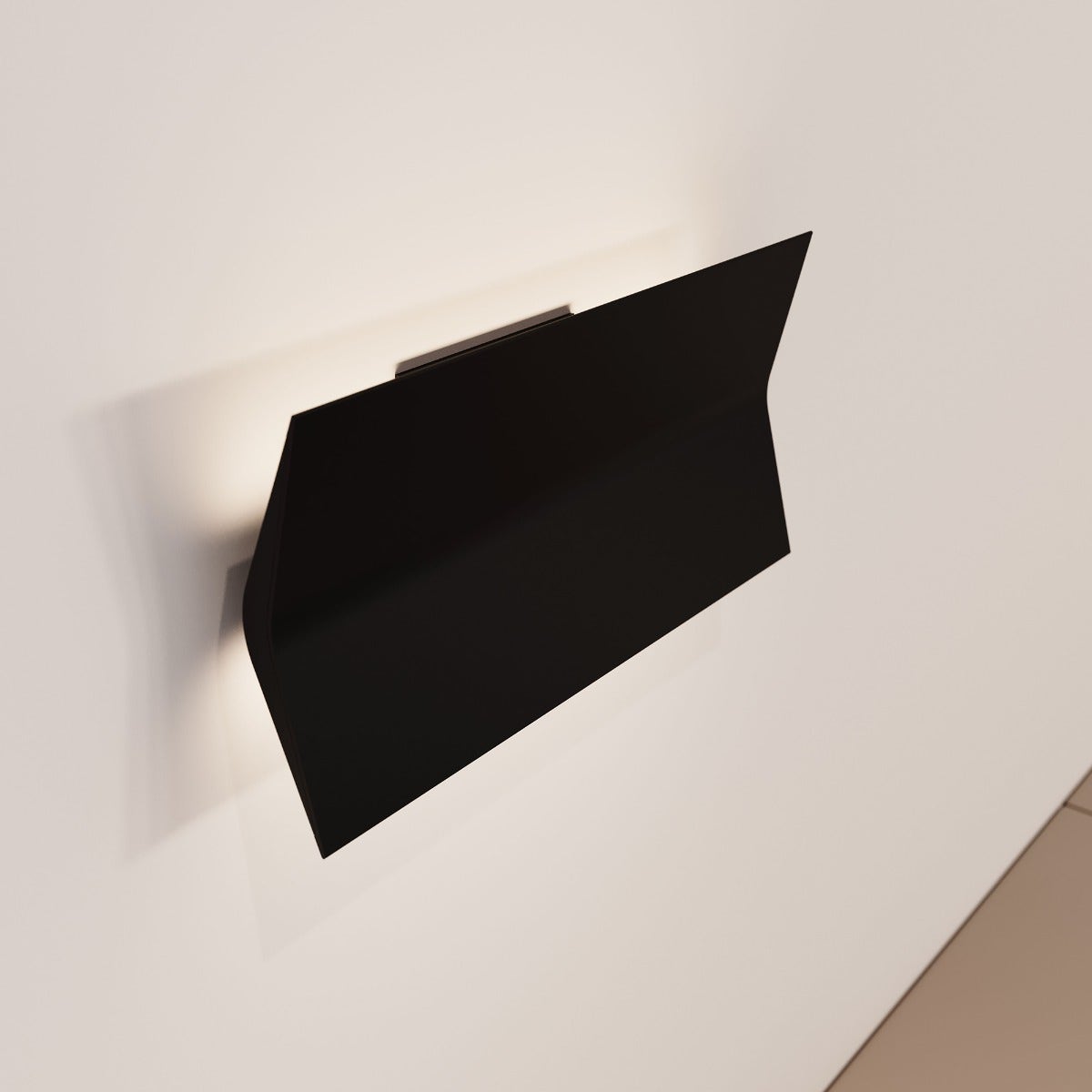 Sonneman Turo Sconce - Large, Satin Black