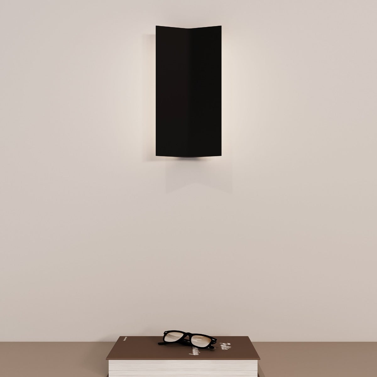 Sonneman Turo Sconce - Large, Satin Black