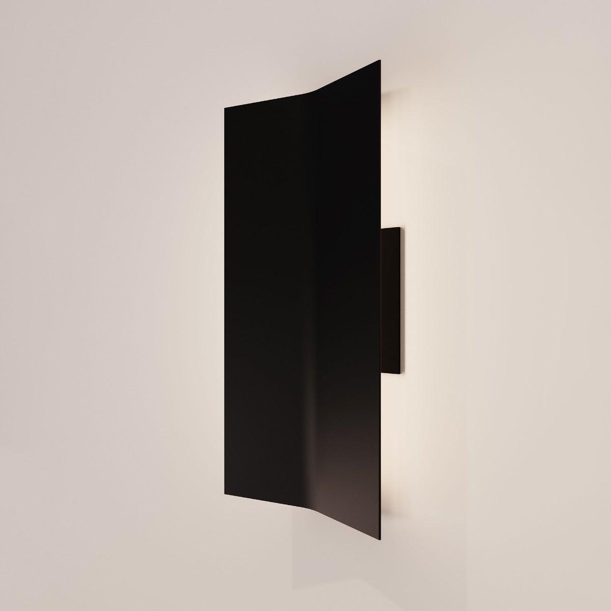 Sonneman Turo Sconce - Large, Satin Black