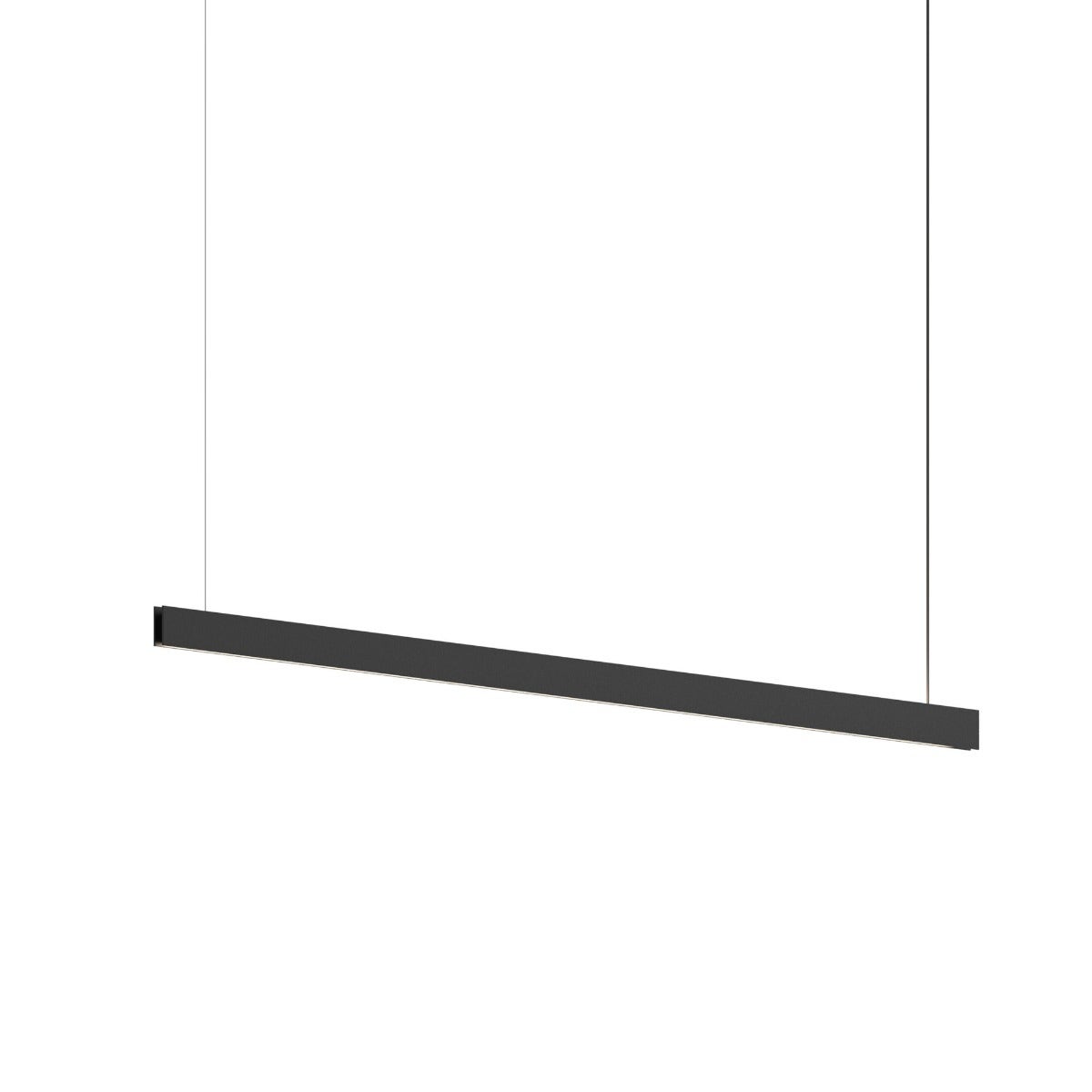 Sonneman Lithe 2-Sided Pendant - 6', Textured Black