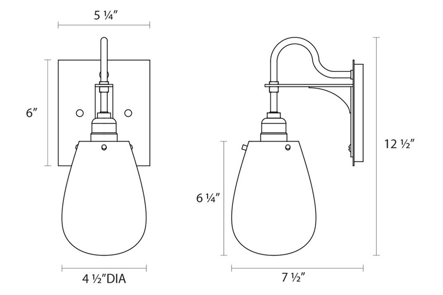 Sonneman - Chelsea Bath Sconce