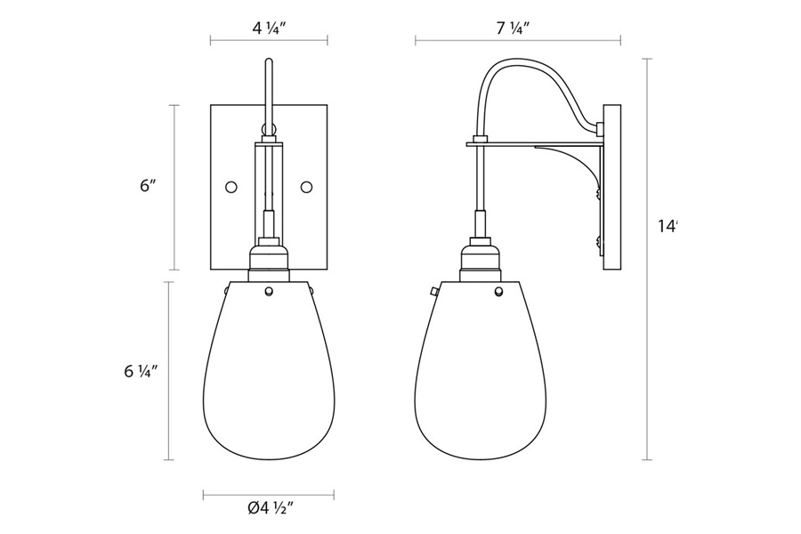 Sonneman - Chelsea Sconce