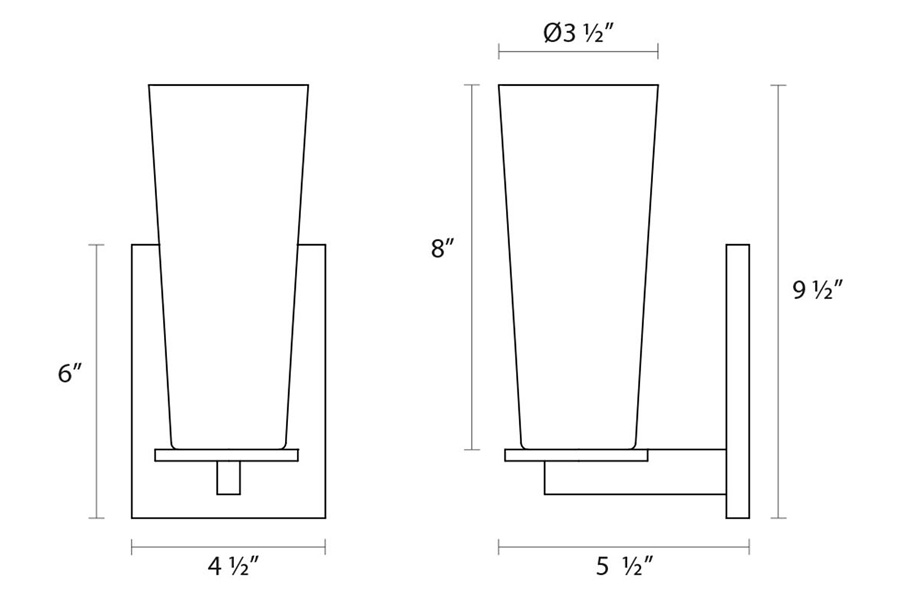 Sonneman - High Line Sconce