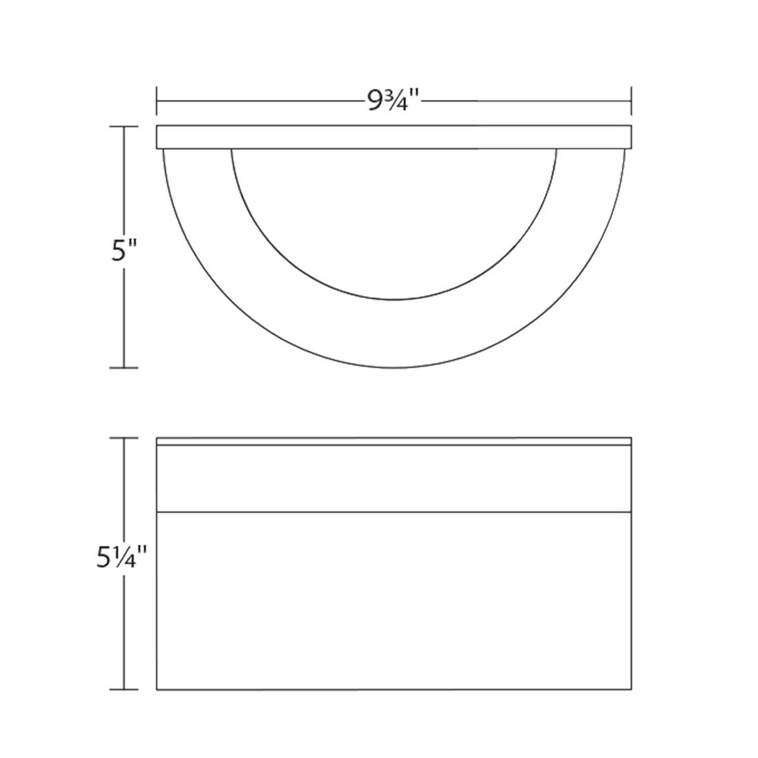 Sonneman - Cusp LED Sconce