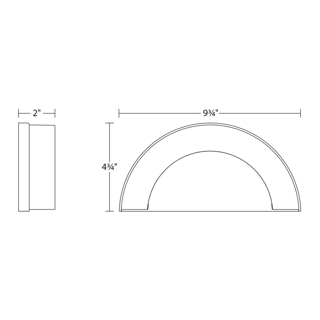 Sonneman - Crest LED Sconce