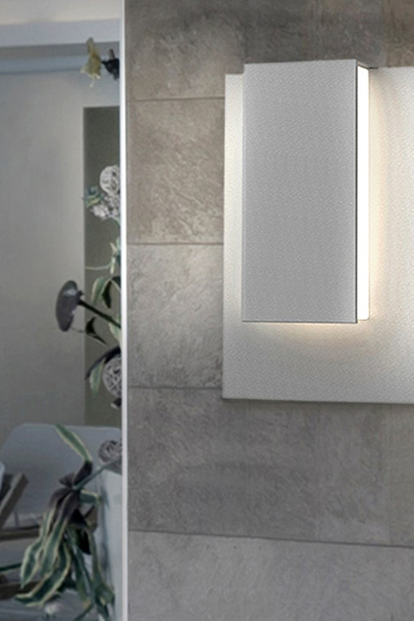 Sonneman Reveal Short LED Sconce - Textured Gray