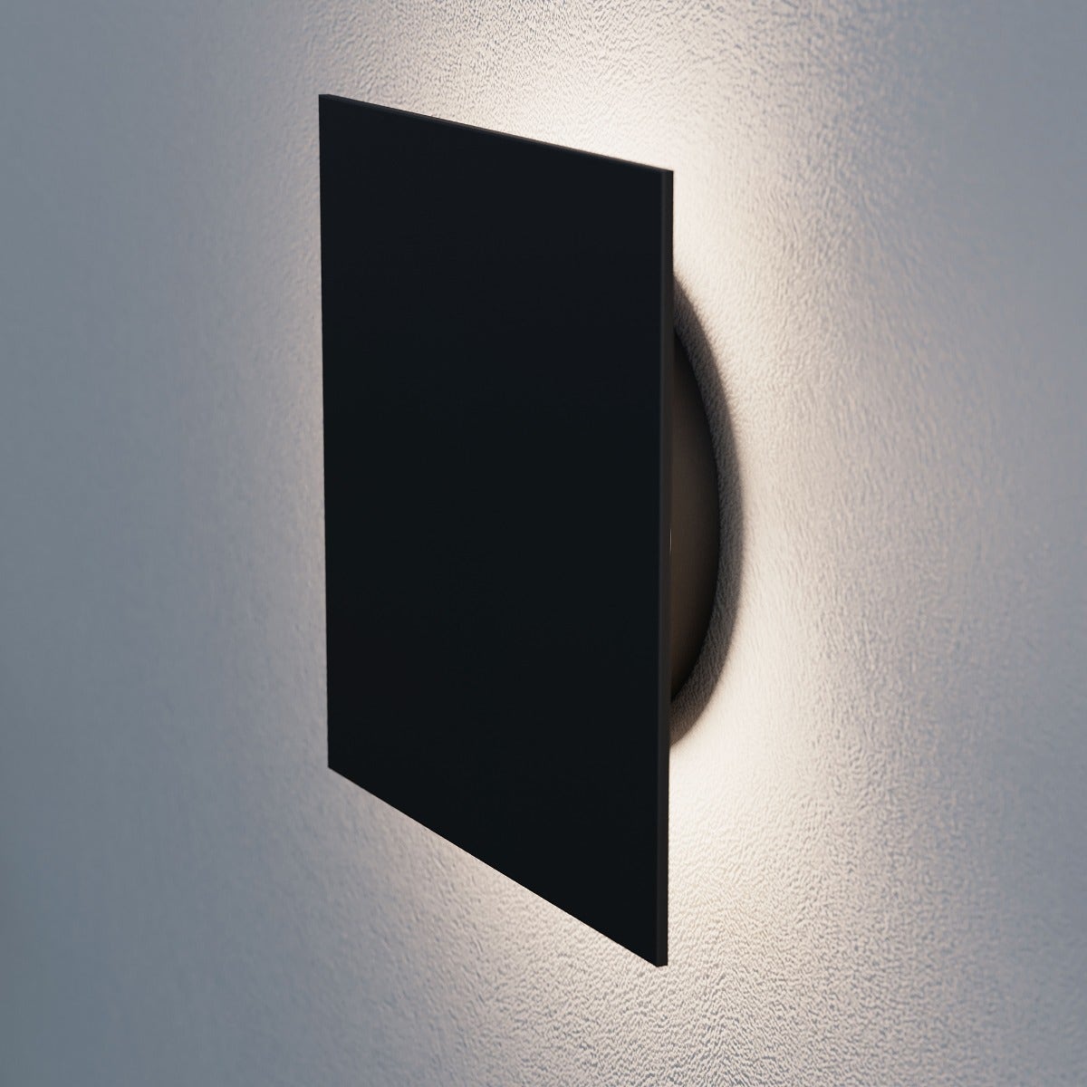 Sonneman LP Sconce - Square, Textured Black