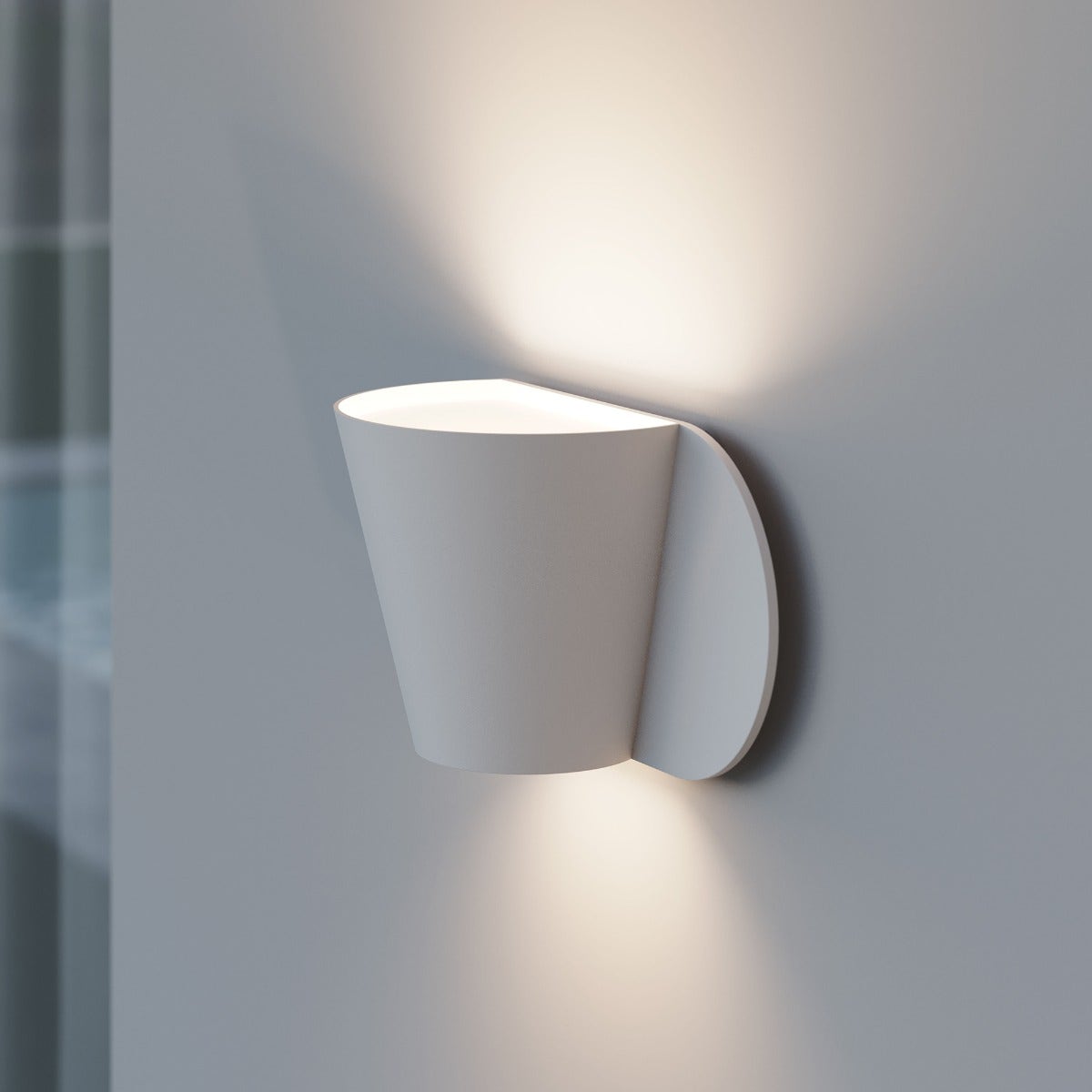 Sonneman Kaliko Sconce - Textured White