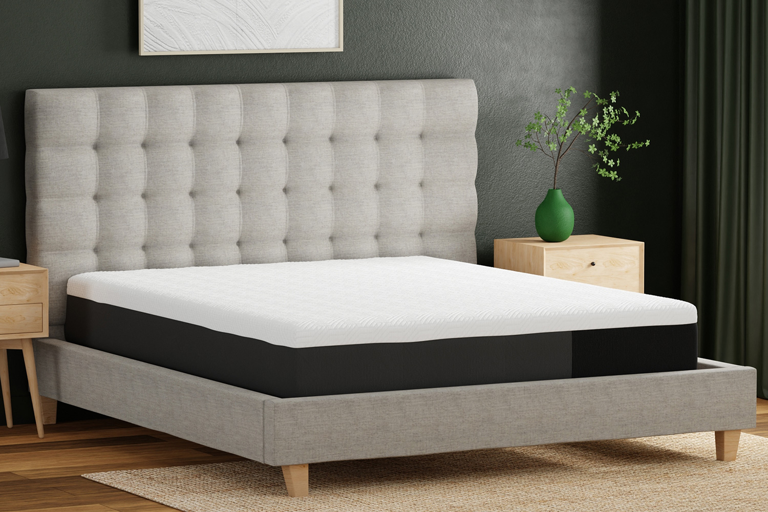 South Bay - 10" Essentials Medium Memory Foam Mattress