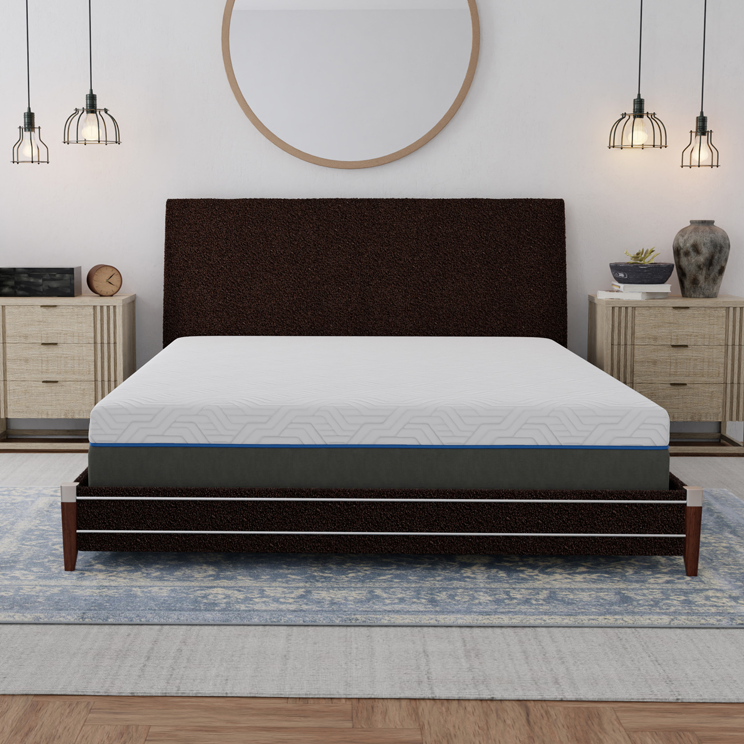 South Bay 12" Firm Gel Infused Memory Foam Mattress - King Size