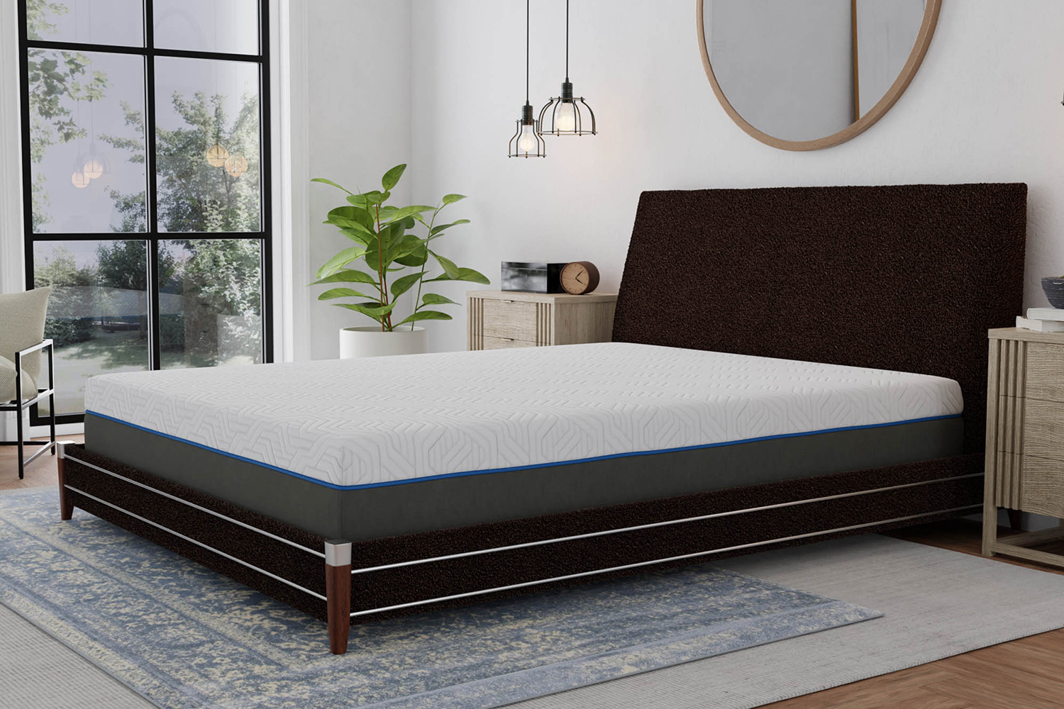 South Bay - 12" Firm Gel Infused Memory Foam Mattress