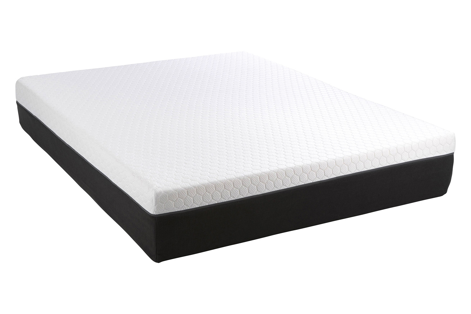 South Bay 12" Medium Zoned Gel Infused Premium Memory Foam Mattress - Cal King Split Head Size