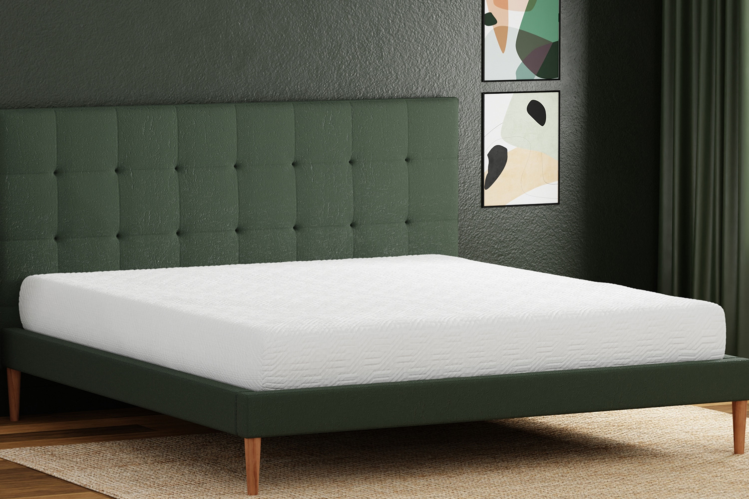 South Bay - 8" Essentials Medium Memory Foam Mattress