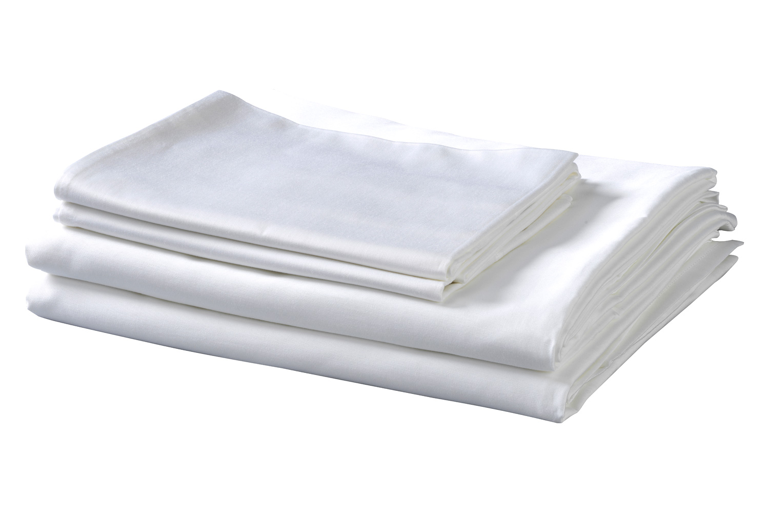 South Bay Bamboo Cotton Sheets - White, Cal King Size