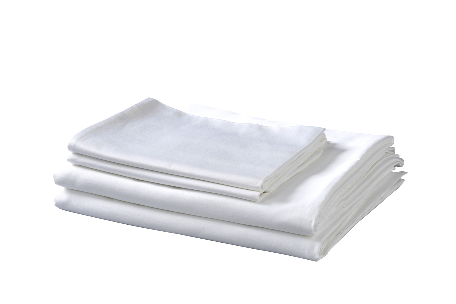 South Bay Bamboo Cotton Sheets - White, Queen Size